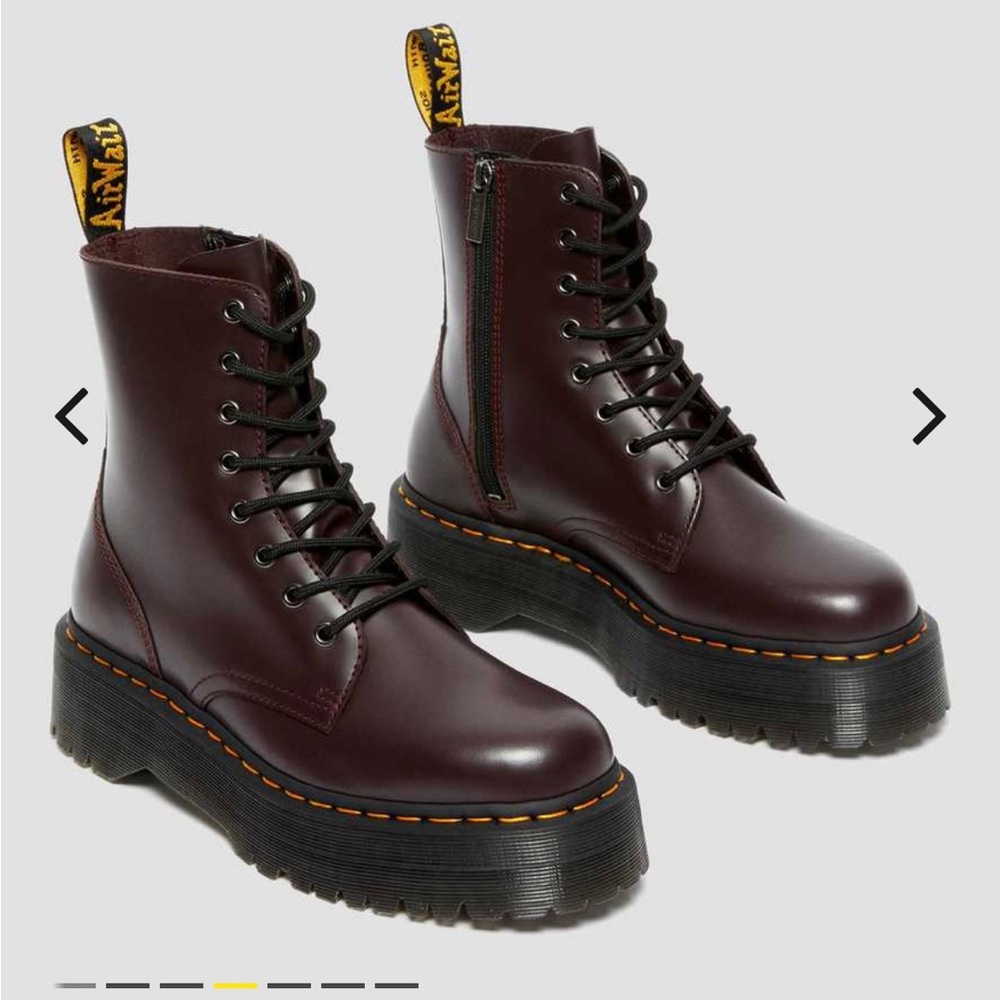 Custom Studded Jadon Platform Dr Martens